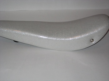 White Sparkle Banana Seat,Stingray style